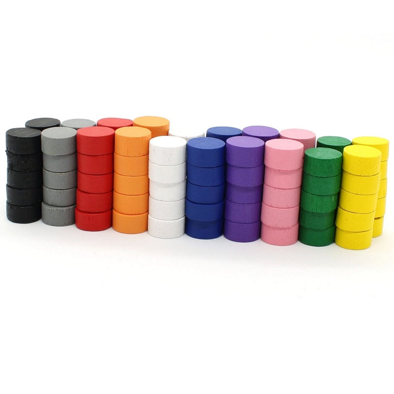 Board Game Catan - 10MM disques de jeu jeton 10/50/100/200/500
