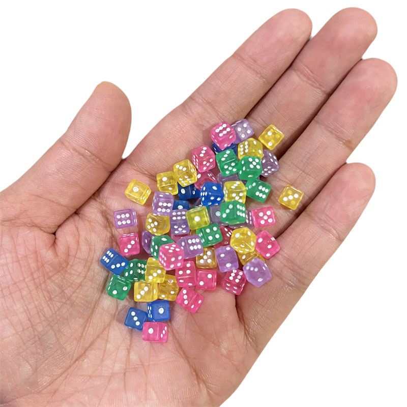 Board Game Catan - 6 couleurs 100 pièces 5mm Transparent