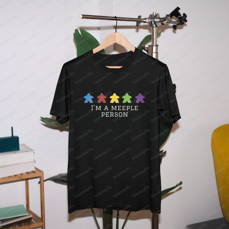 Board Game Catan - T-shirt humoristique « I'm A Meeple