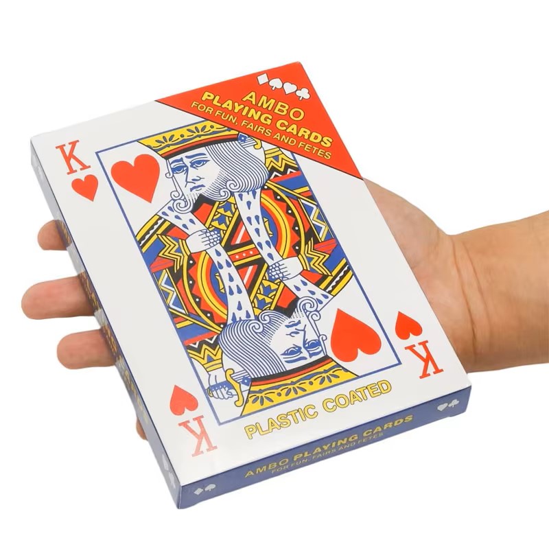 Board Game Of Life - Cartes à jouer surdimensionnées Jumbo 2x