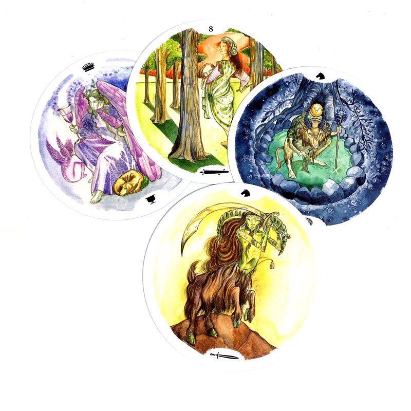 Cartes de Tarot cercle de vie, - Board Game Live avis et prix