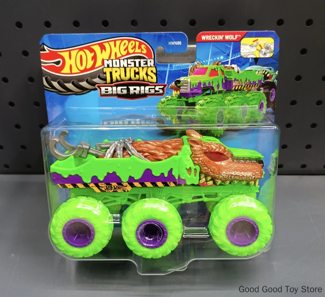 Hot Wheels Mega Wreckin Wolf S - Hot Wheels Car Monster Trucks avis et prix