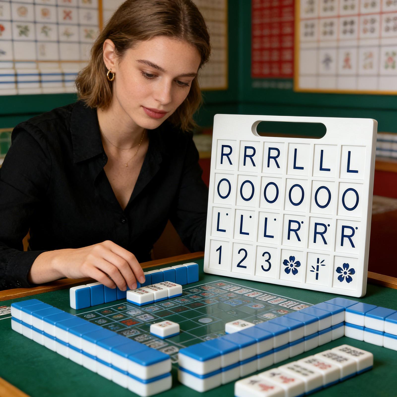 Plateau de Mahjong Solo 24 emp - Strategy Board Game avis et prix